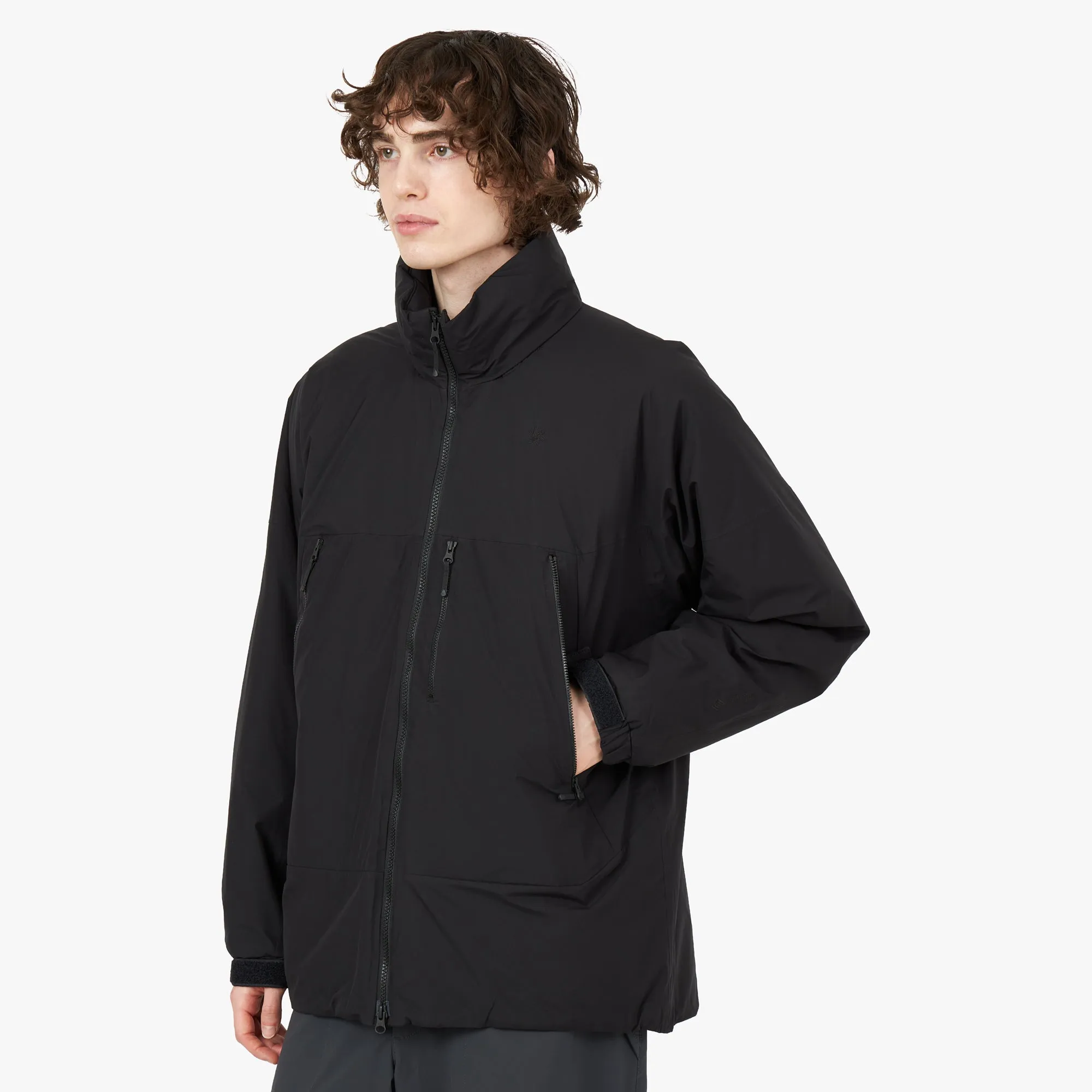 Goldwin GORE-TEX Windstopper Puffy Mil Jacket / Black