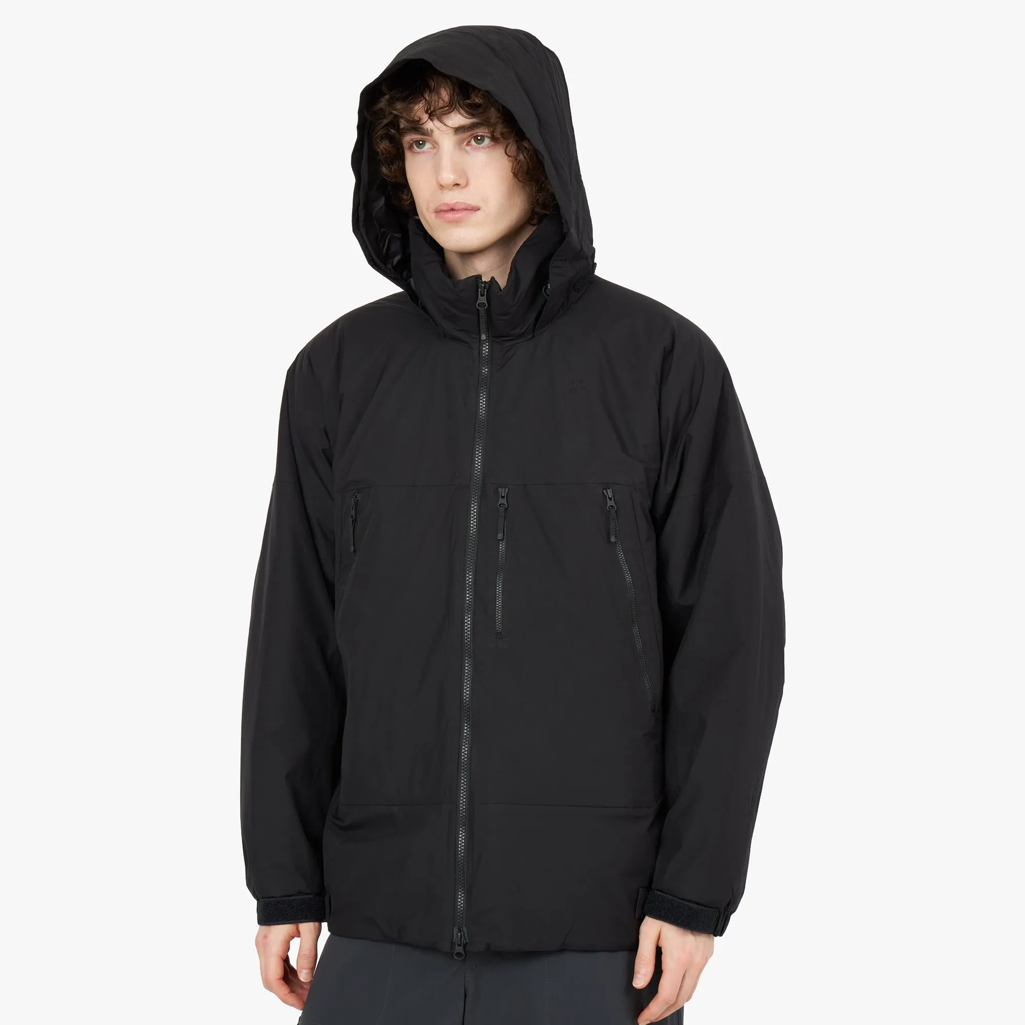 Goldwin GORE-TEX Windstopper Puffy Mil Jacket / Black