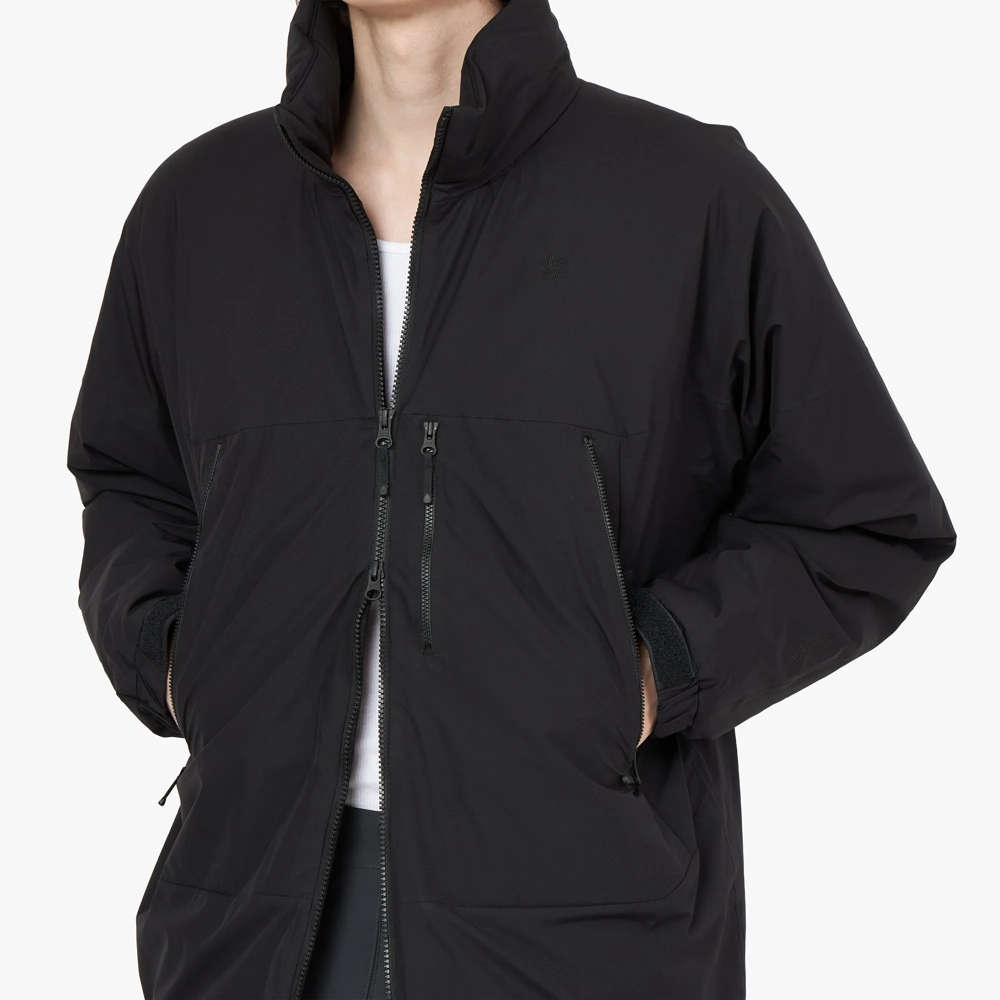 Goldwin GORE-TEX Windstopper Puffy Mil Jacket / Black