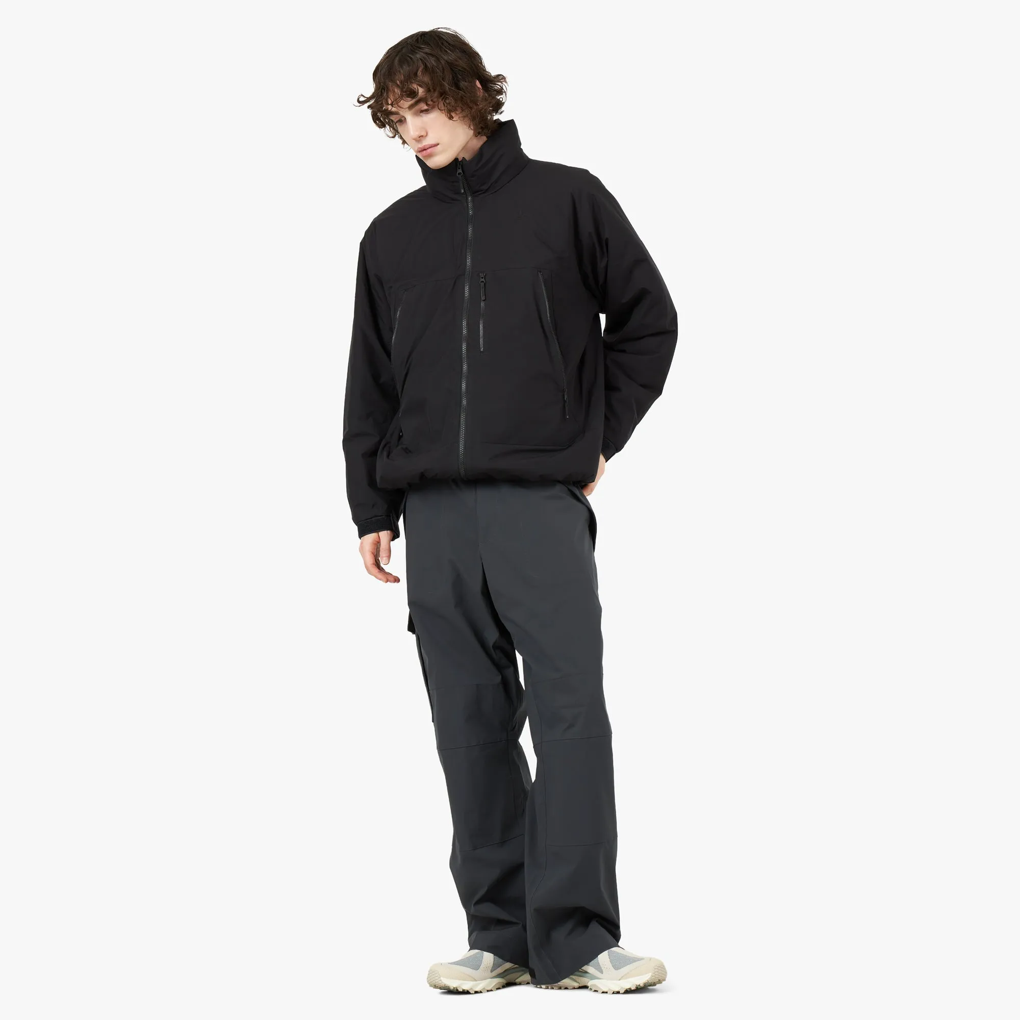 Goldwin GORE-TEX Windstopper Puffy Mil Jacket / Black