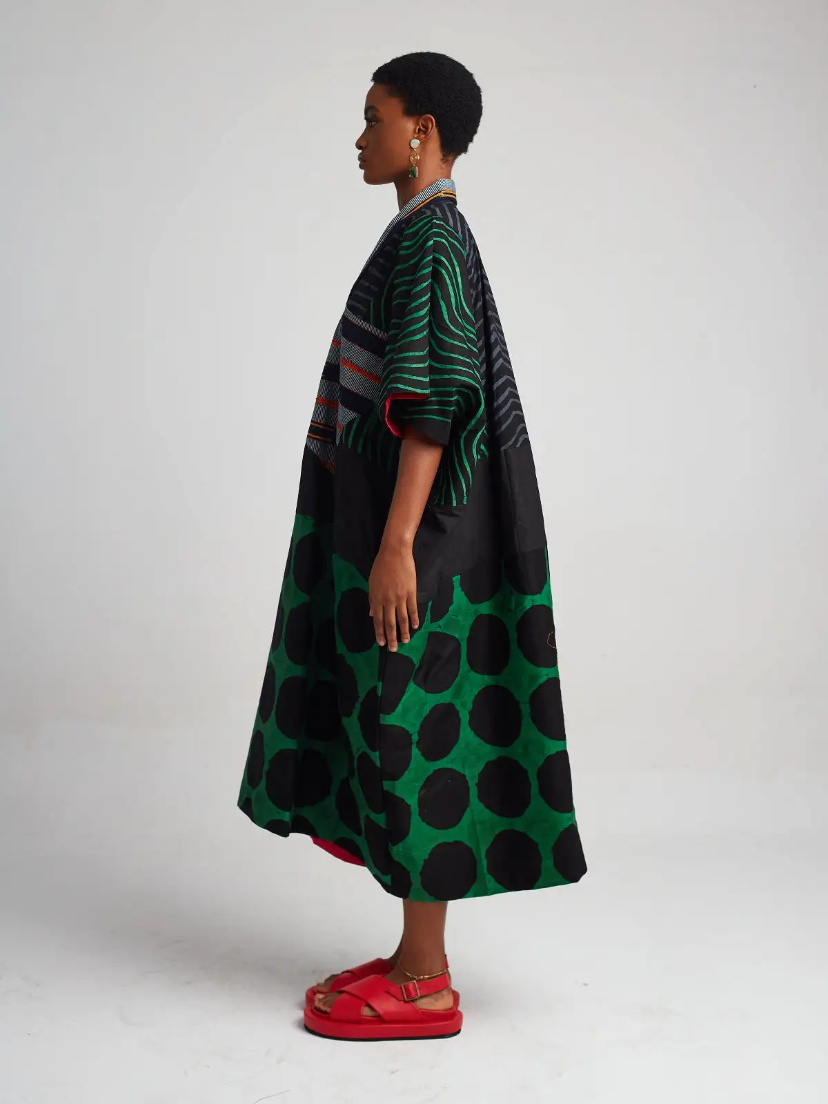 Green Abidjan Dress