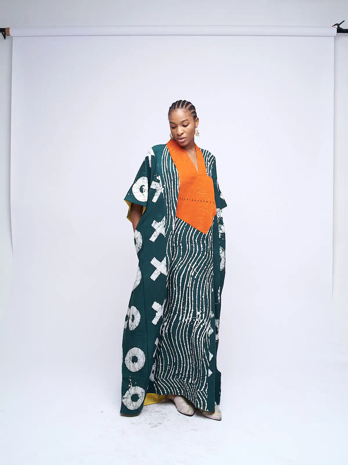 Green Cotonou Dress