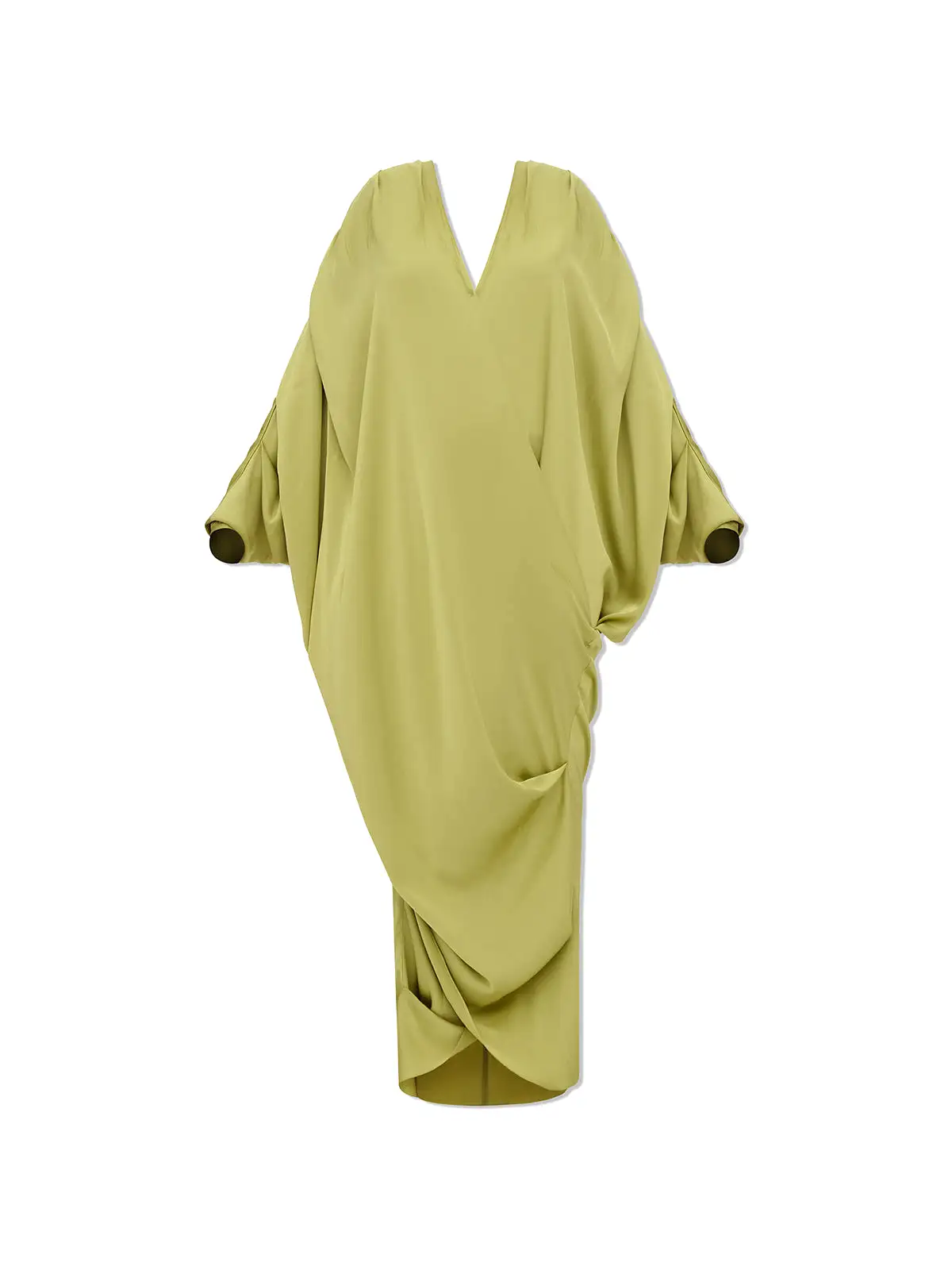 Green Tibara Kaftan Dress