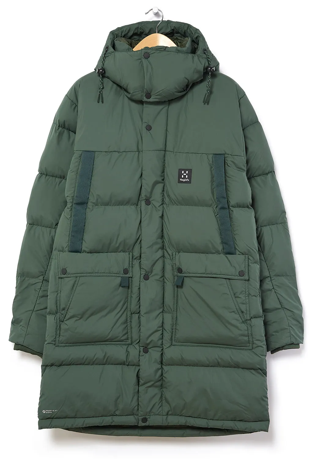 Haglofs Haglöfs Men's Floda Mimic Parka Jacket - Fjell Green/Seaweed Green