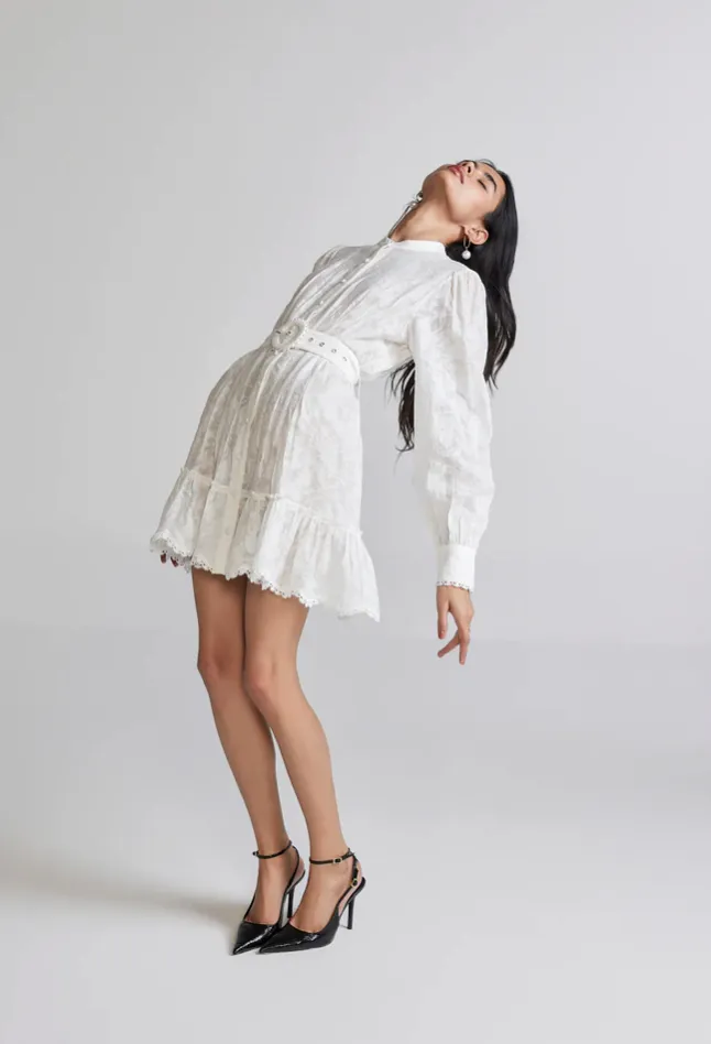 Hemant and Nandita - Ilara Mini Dress - White