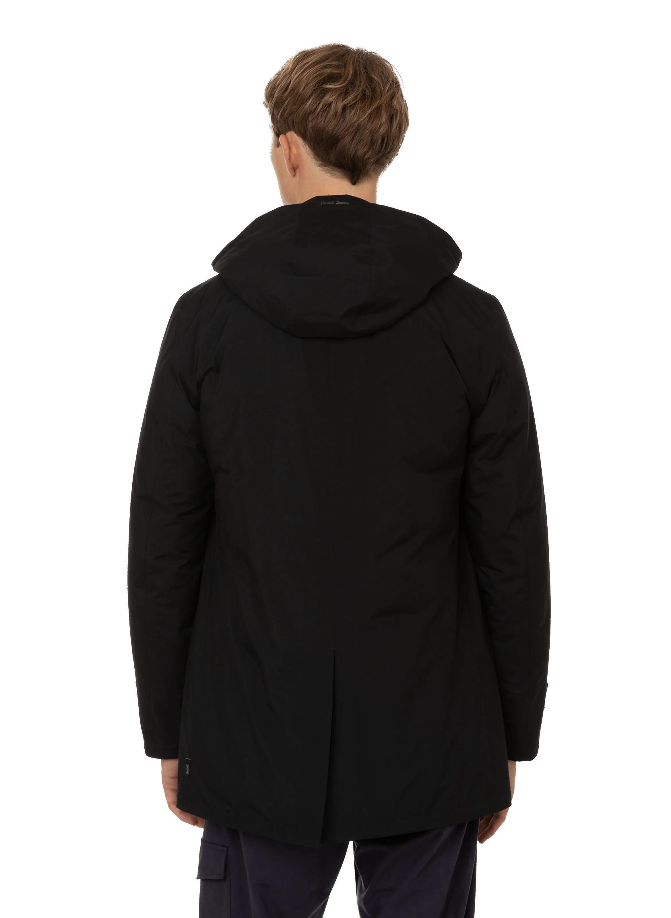 HERNO  Hooded jacket  - Black