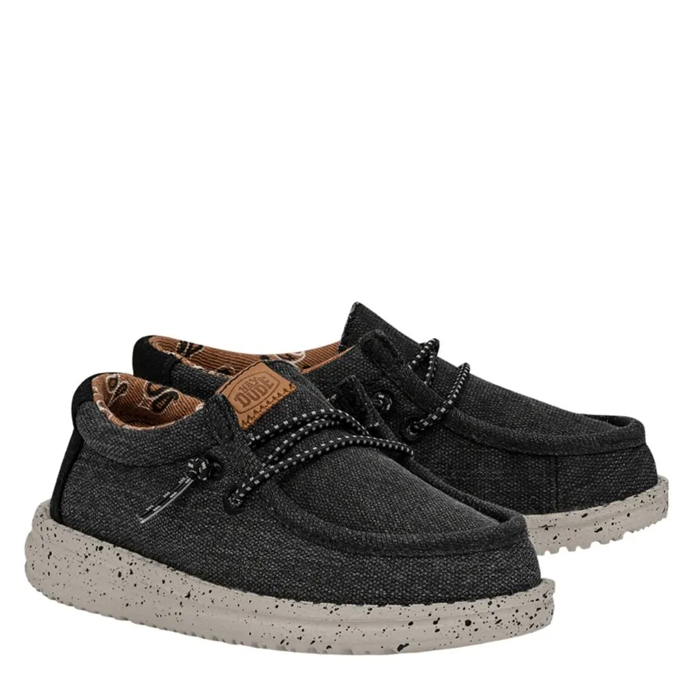 HEYDUDE  BOYS WALLY TODDLER SLIP ON SNEAKER