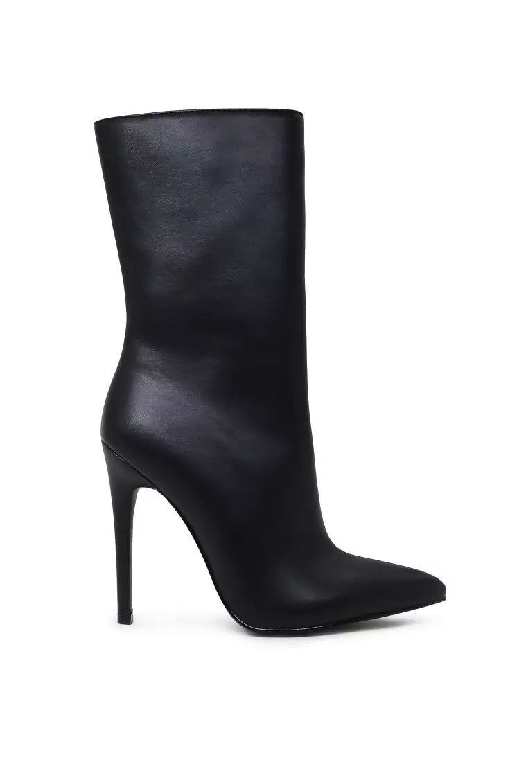 High Ankle Stiletto Boots