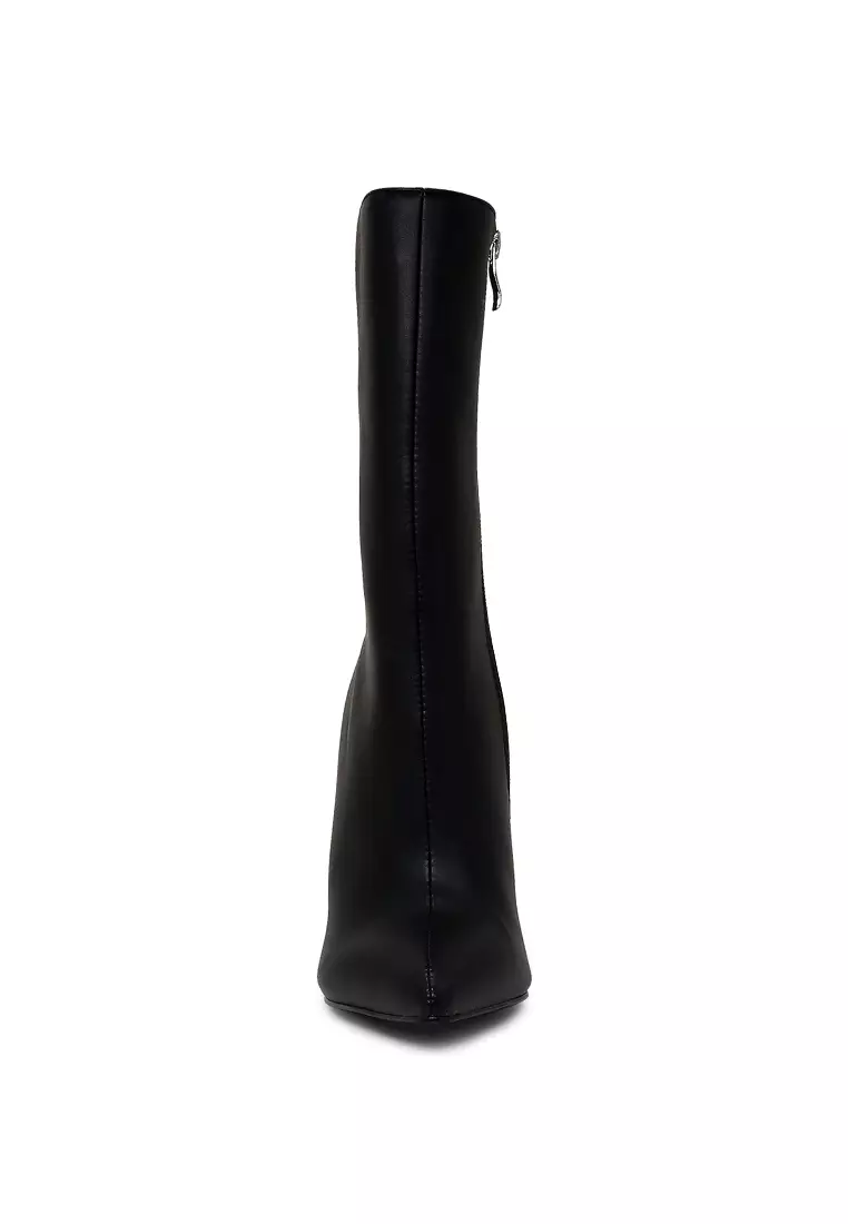 High Ankle Stiletto Boots