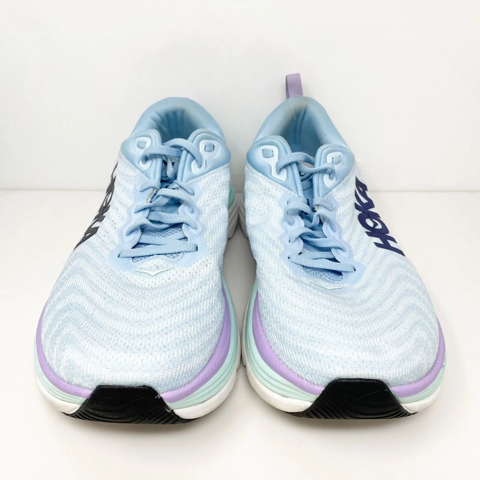 Hoka One One Womens Gaviota 5 1134270 ABSO Blue Running Shoes Sneakers Size 11 D