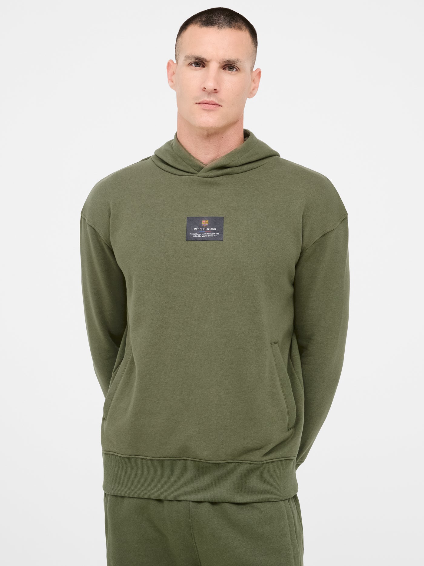 Hoodie khaki Bara