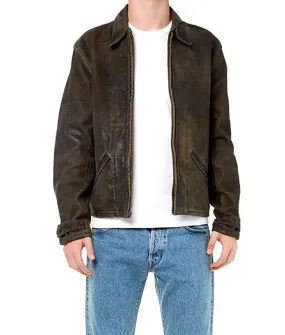 James Bond Skyfall Leather Jacket | Brown Leather Jacket