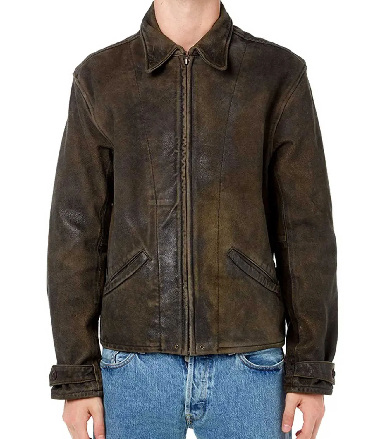 James Bond Skyfall Leather Jacket | Brown Leather Jacket