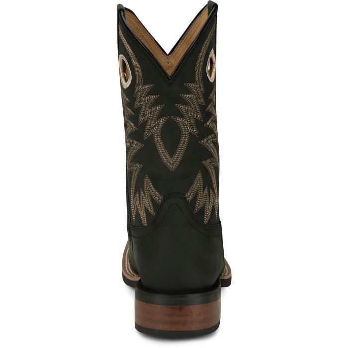 Justin Men's Show Stopper 11-in Western Boot in Black