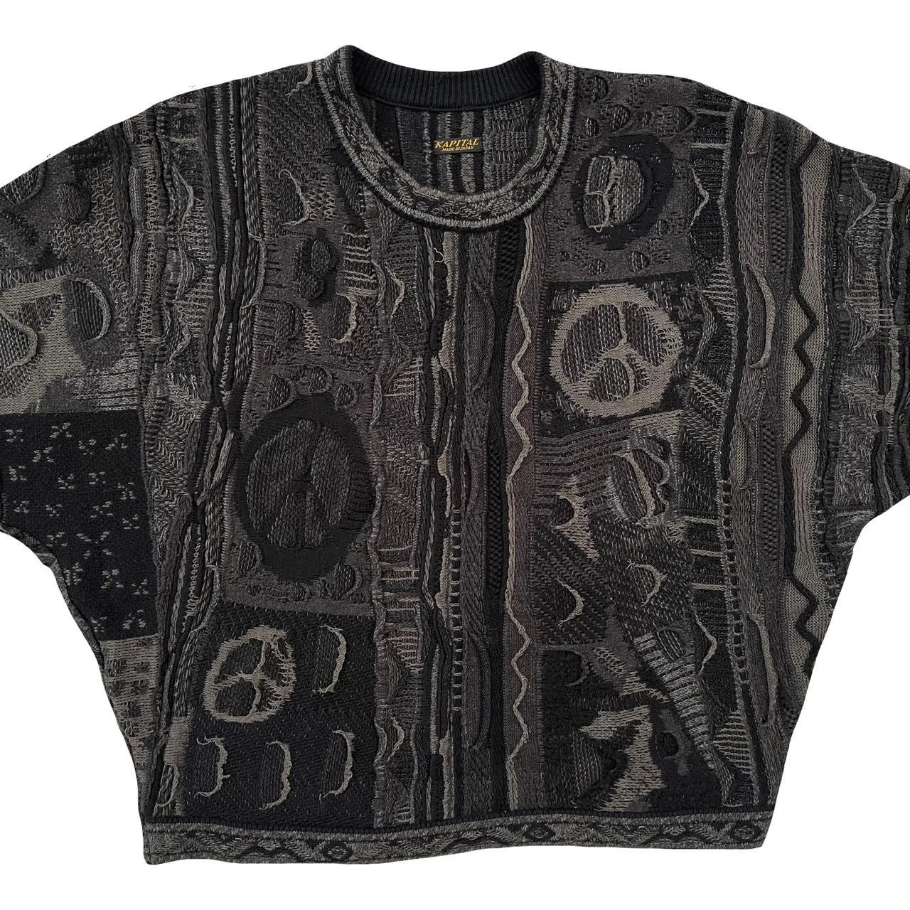 Kapital 7G Boro Gaudy Knit Sweater