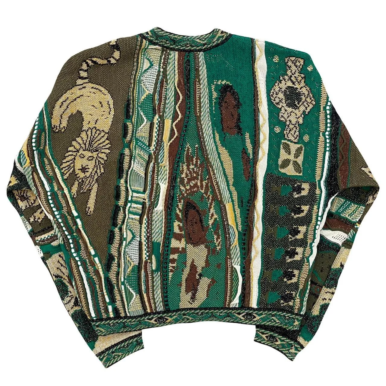 Kapital Rasta Virgin Mary Gaudy Sweater