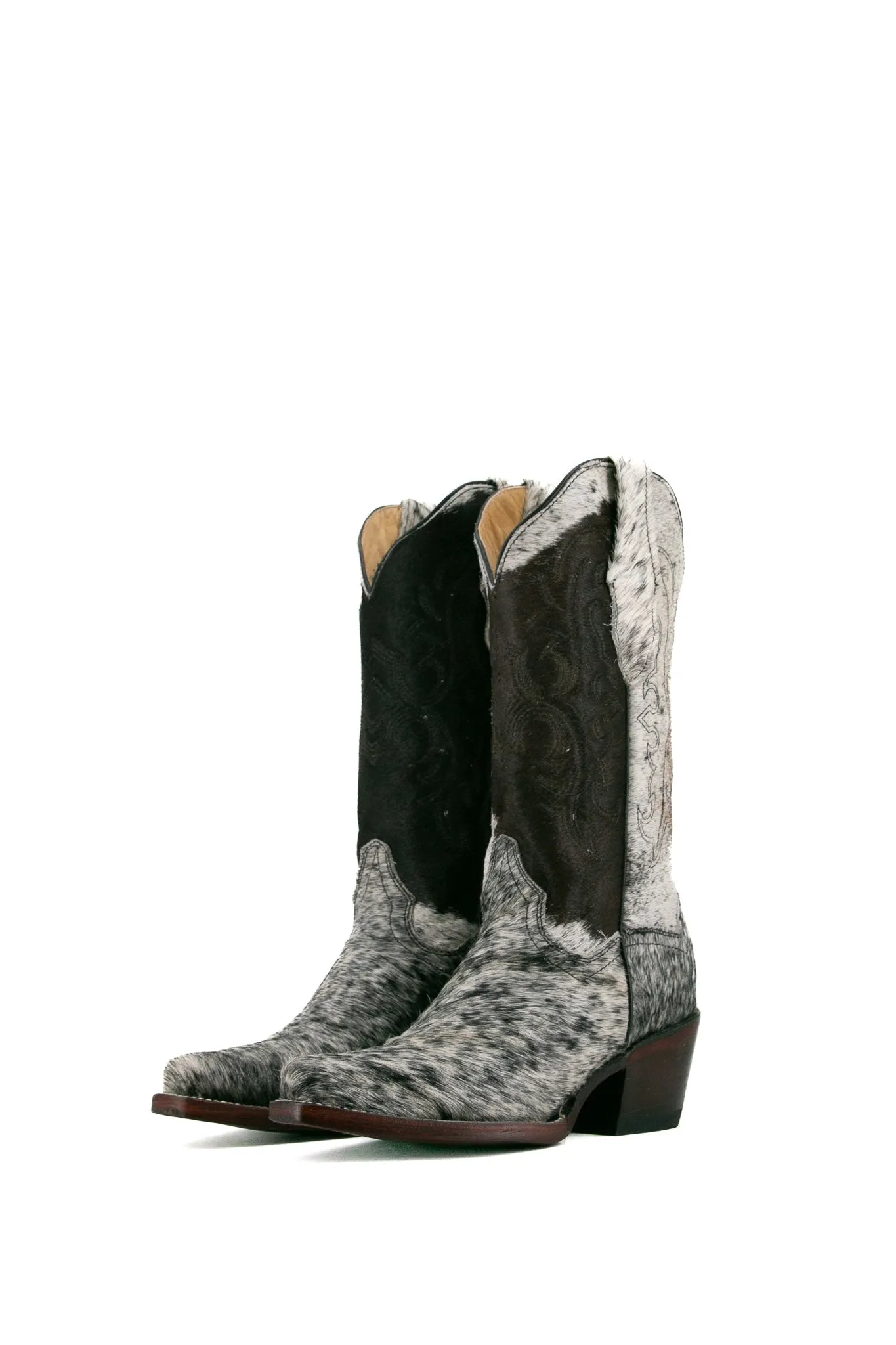 Katherine Cowhide Snip Toe Cowgirl Boot Size 6 Box RF7 FINAL SALE