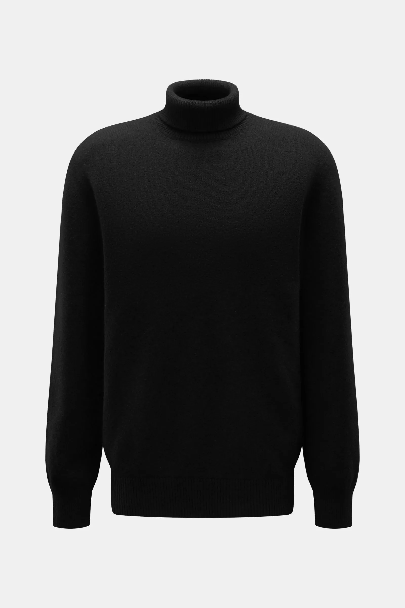 LANEUS turtleneck jumper black