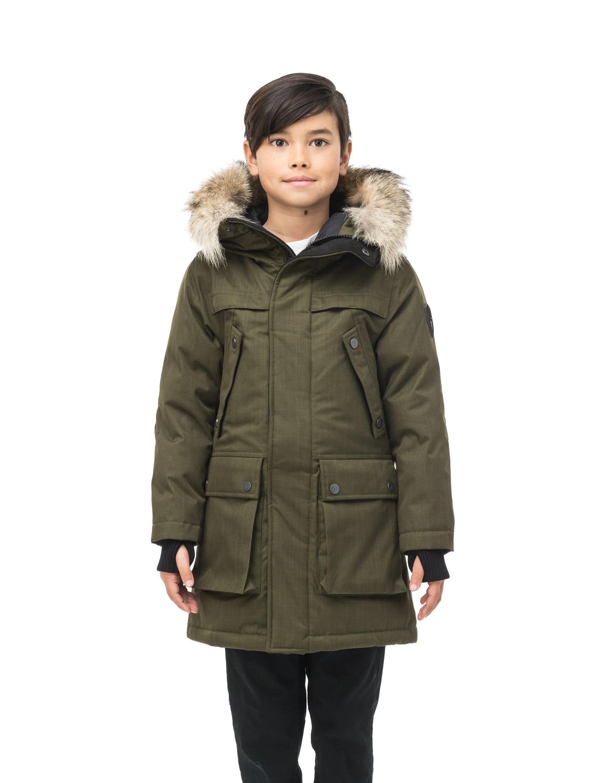 Little Yatesy Kids Long Parka