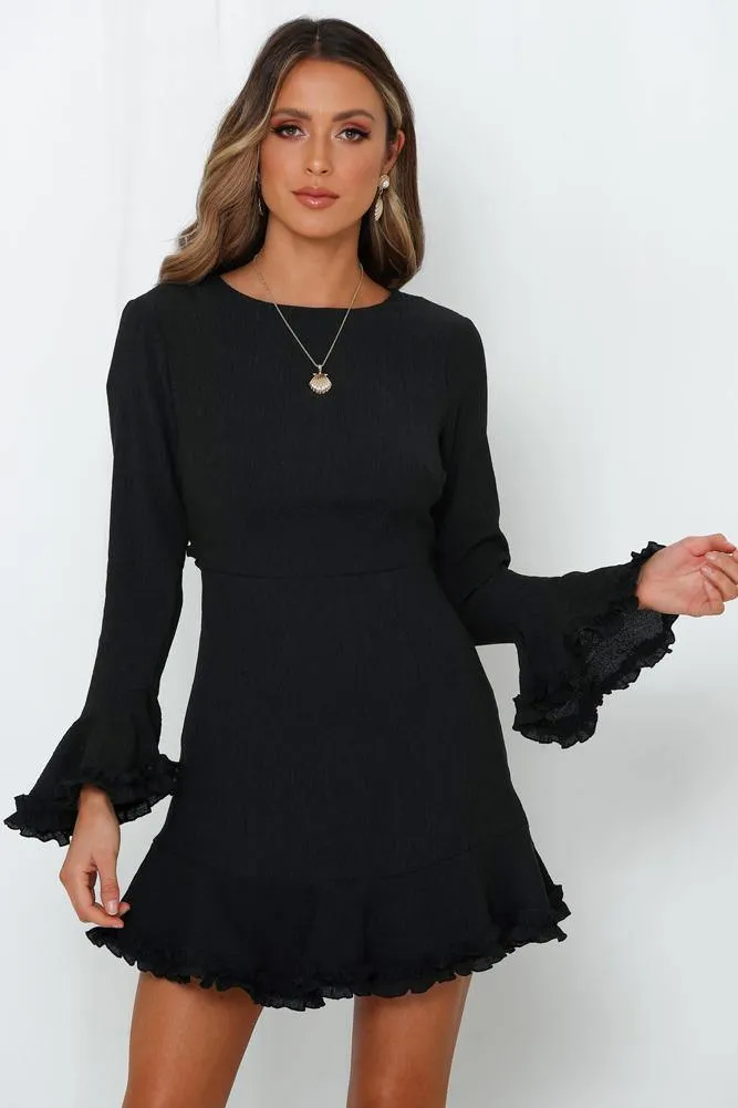 Lola Mini Dress - Black