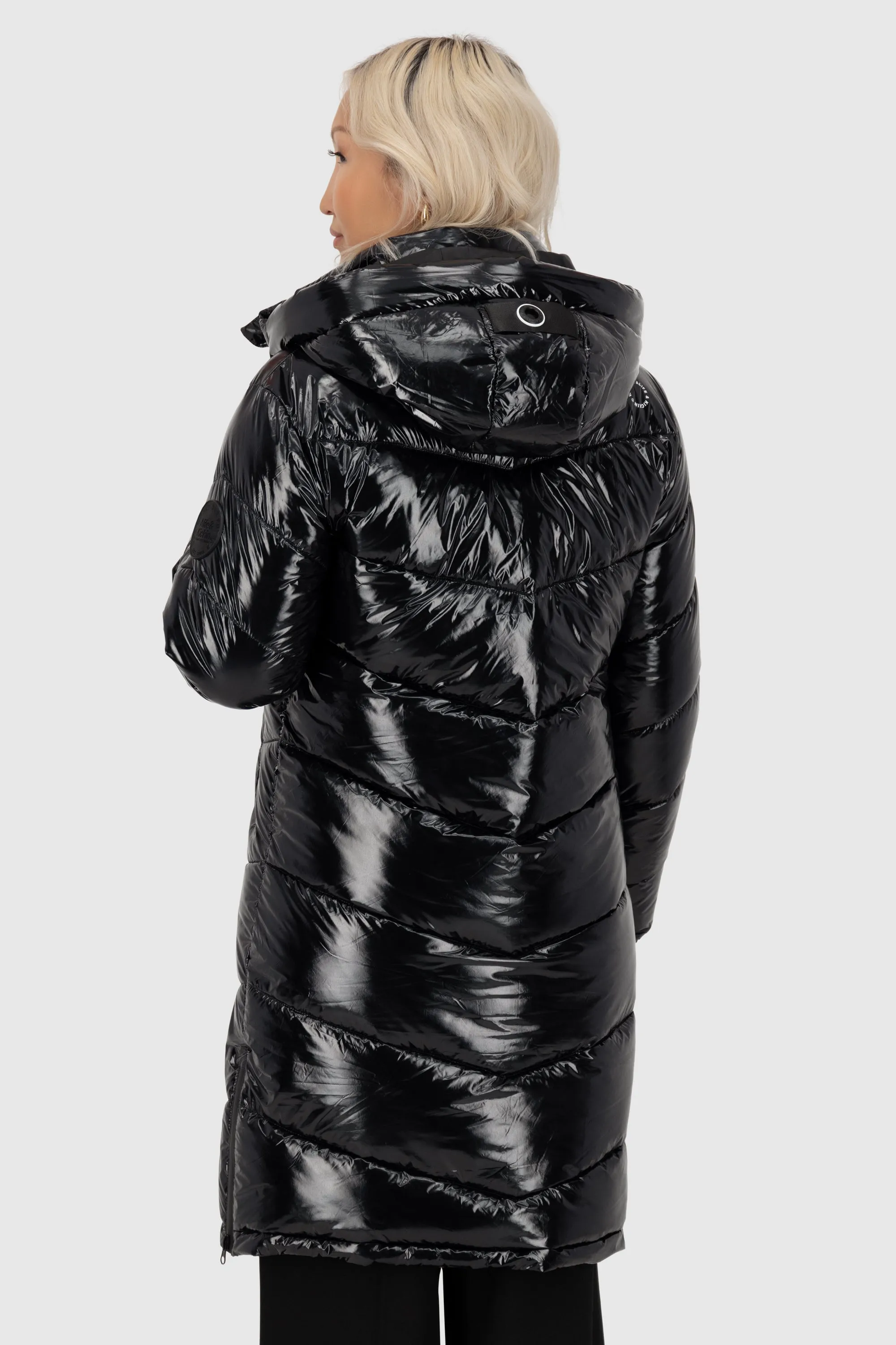 LolaniAK A Puffer Parka Schwarz