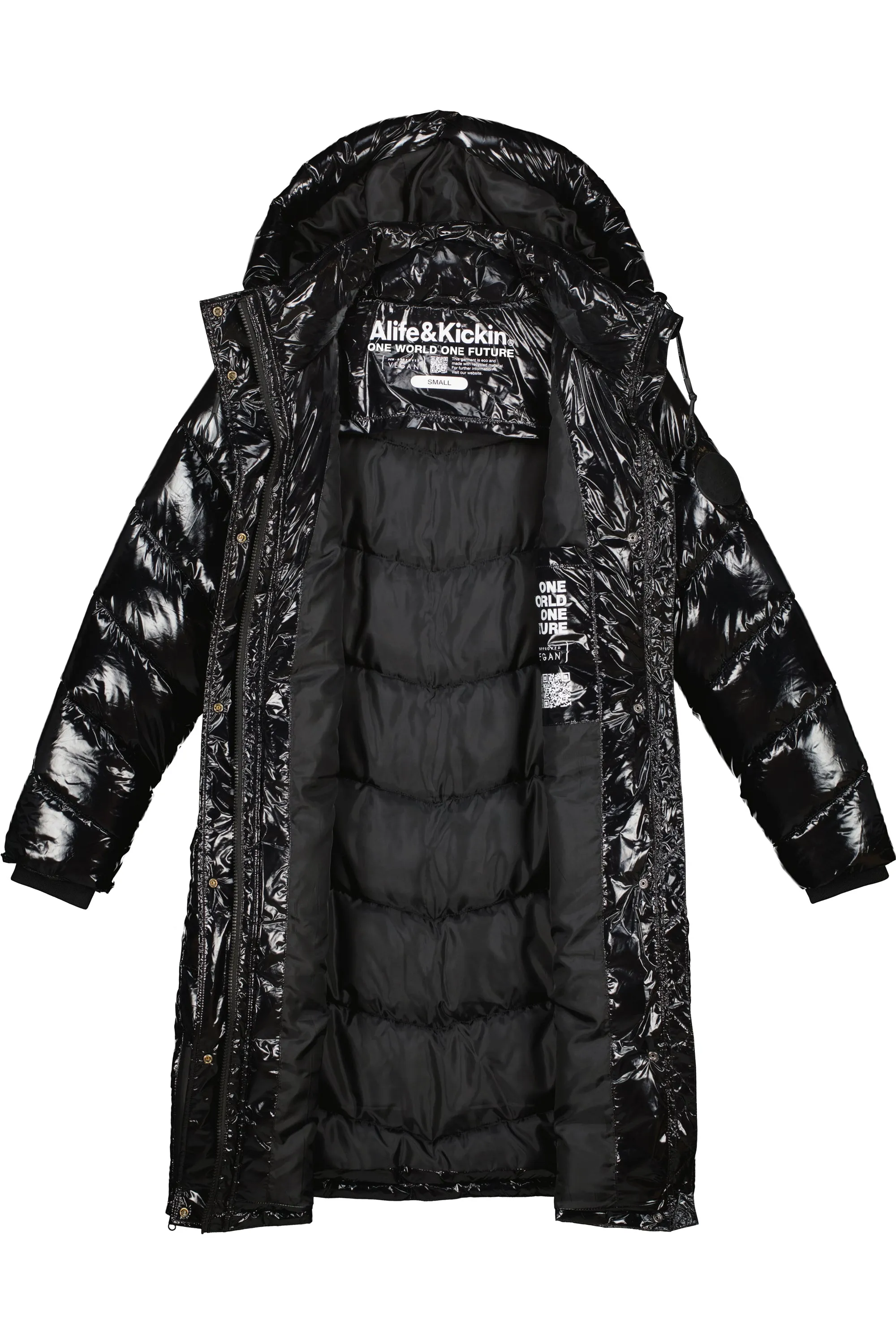 LolaniAK A Puffer Parka Schwarz