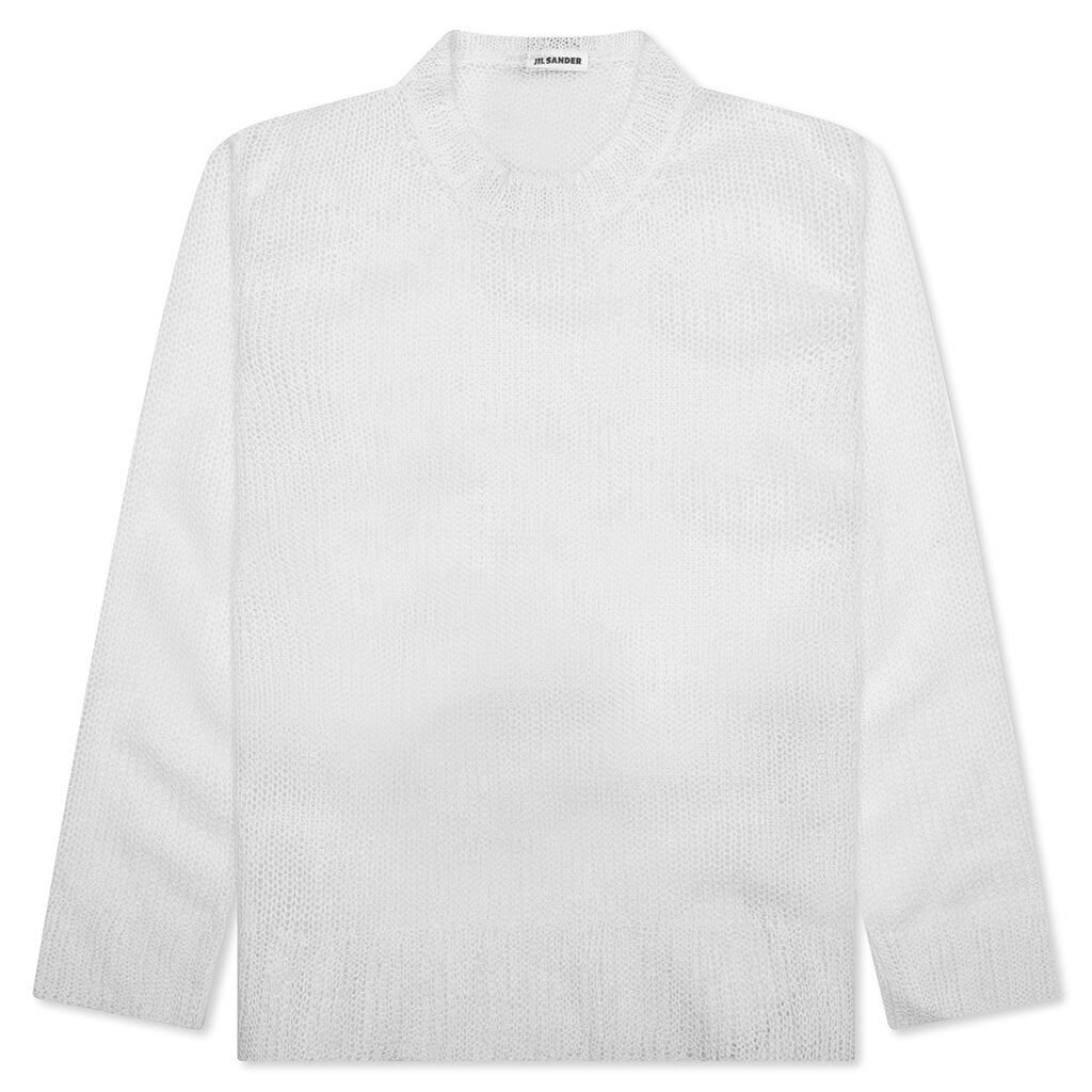 Looking for Miracles Layered Sweater With T-Shirt - Open White