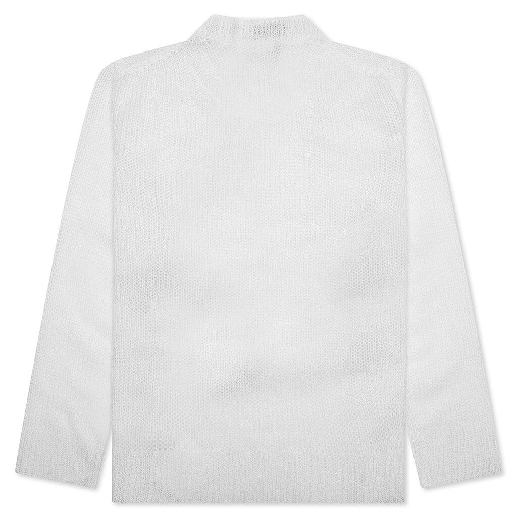 Looking for Miracles Layered Sweater With T-Shirt - Open White