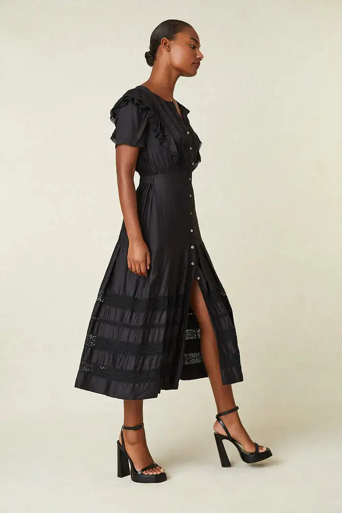 Loveshackfancy - Kesari Maxi Dress - Black