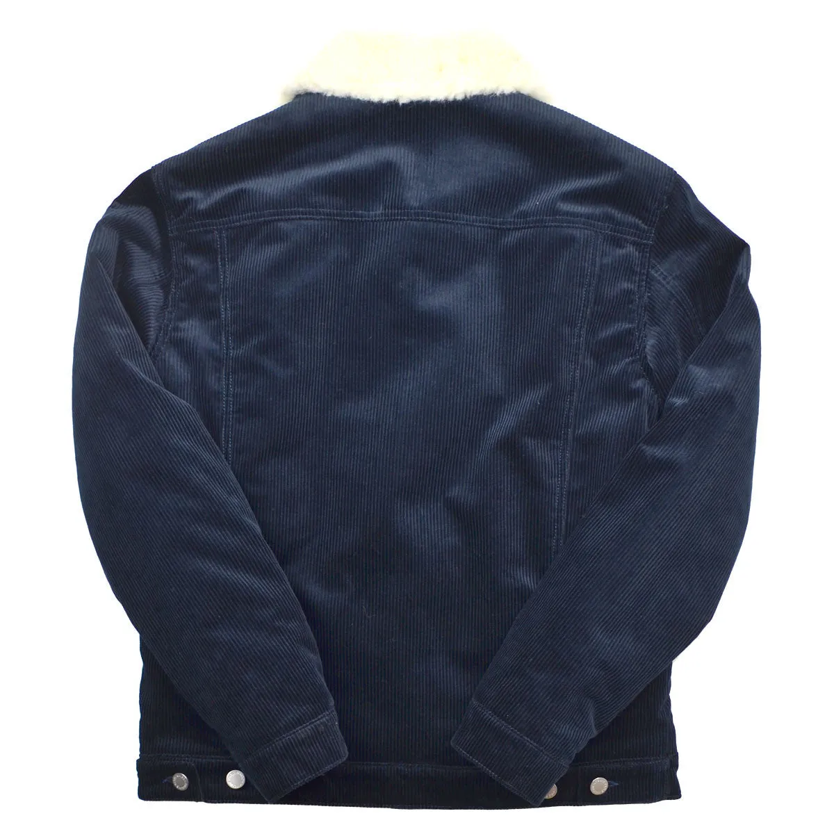 Maison Kitsuné - Corduroy Trucker Jacket - Anthracite