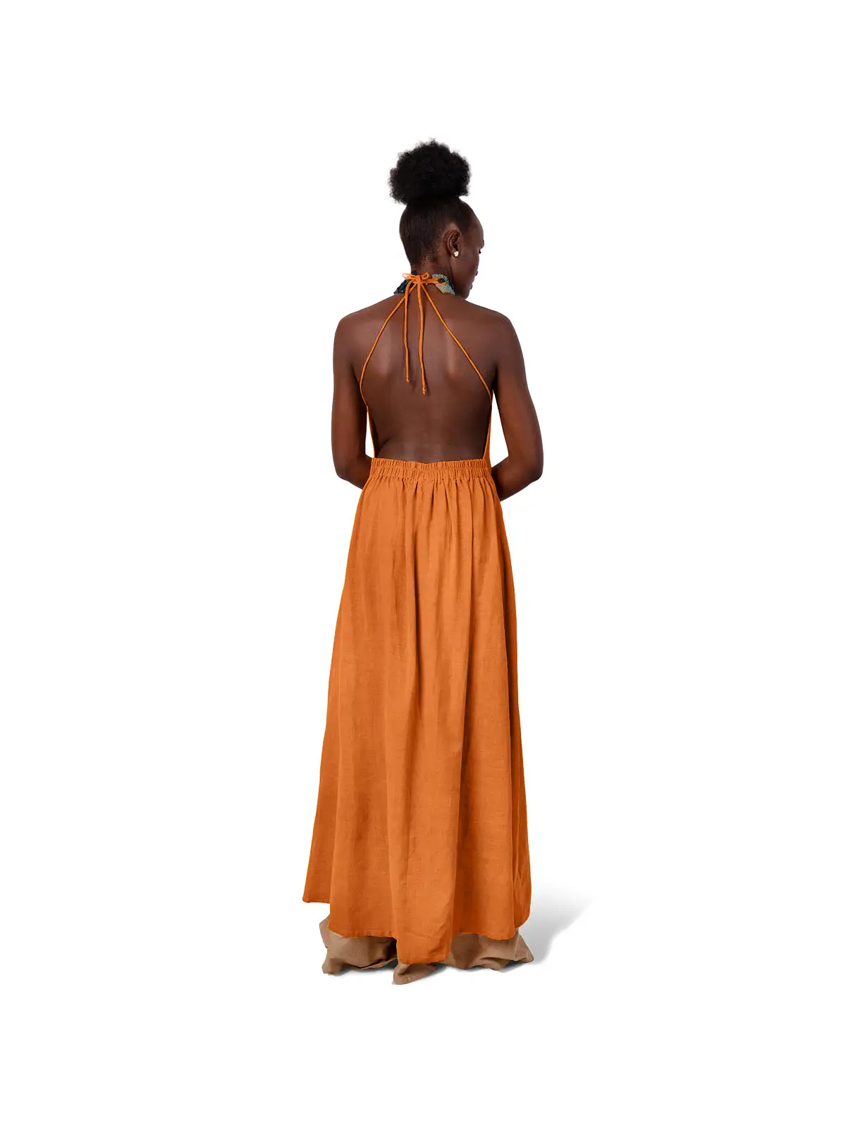 Mandala Halterneck Maxi Dress