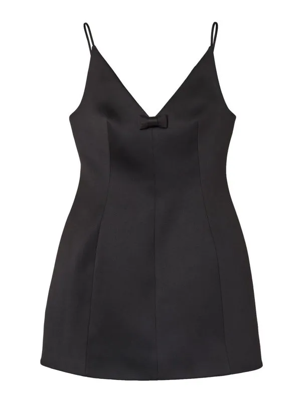 Marc Jacobs Bow Satin Mini Dress