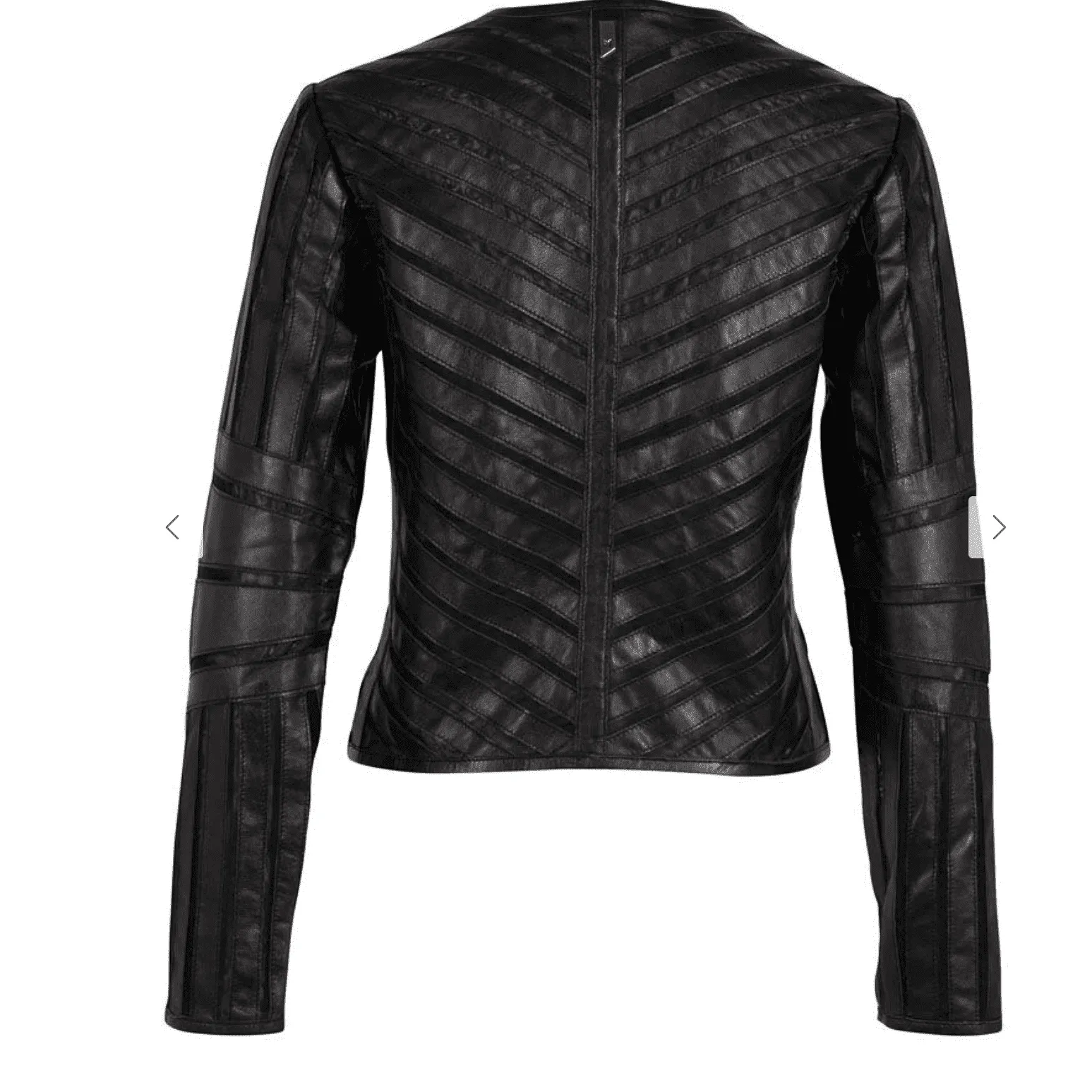 Mauritius Tila RF Leather Jacket in Black