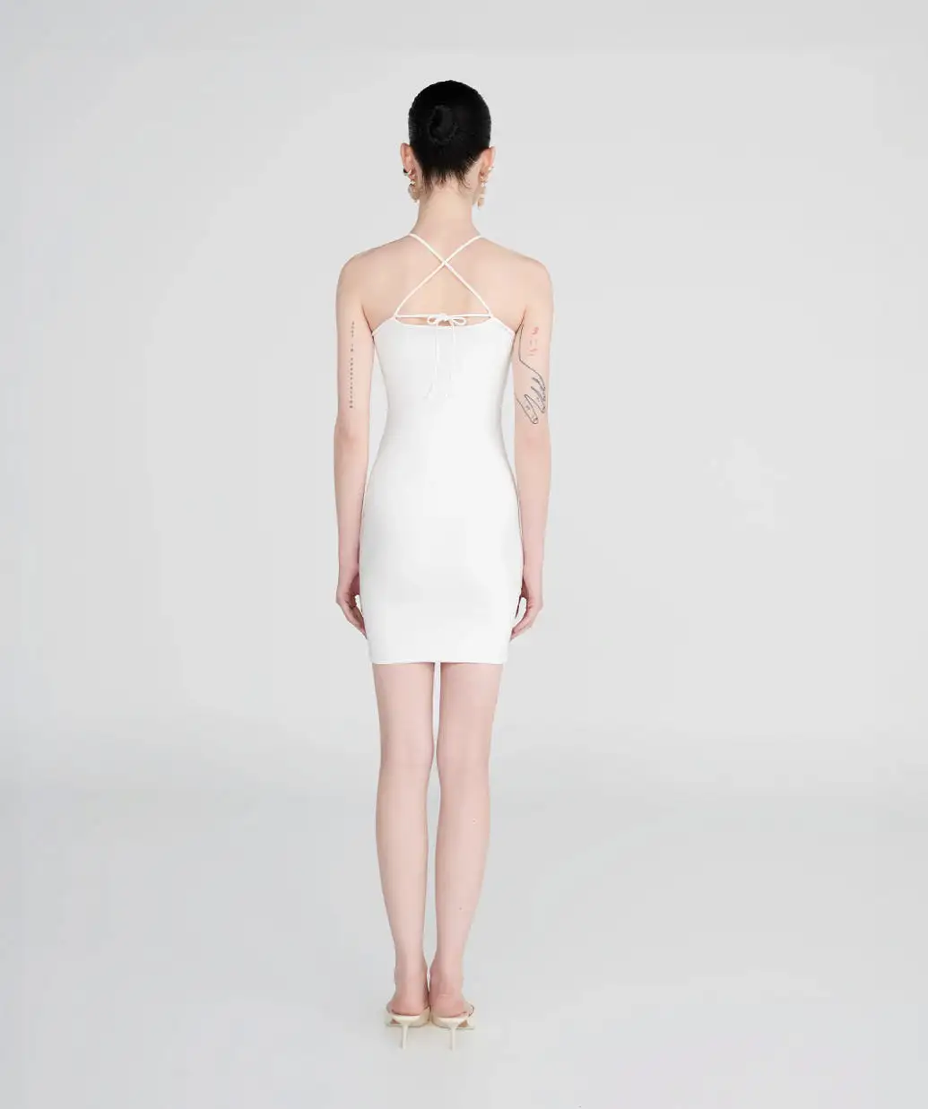 Maygel Coronel - Coari Mini Dress - White