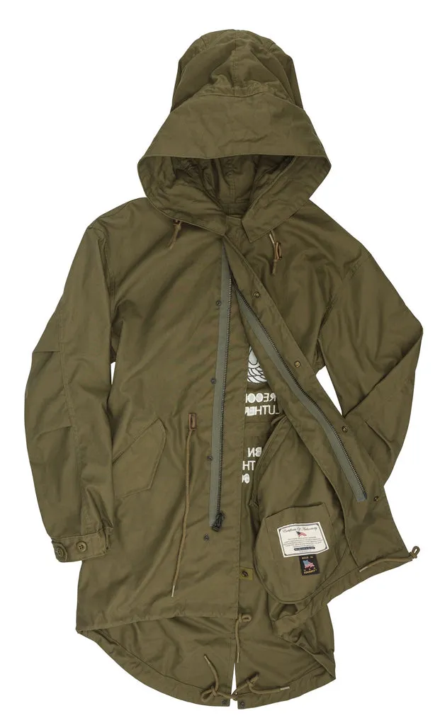 Men's Green Fishtail Parka (Waterproof) | Cockpit USA