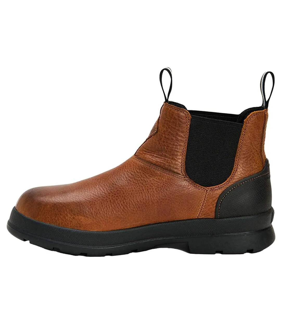 Mens chore farm leather chelsea boots caramel Muck Boots