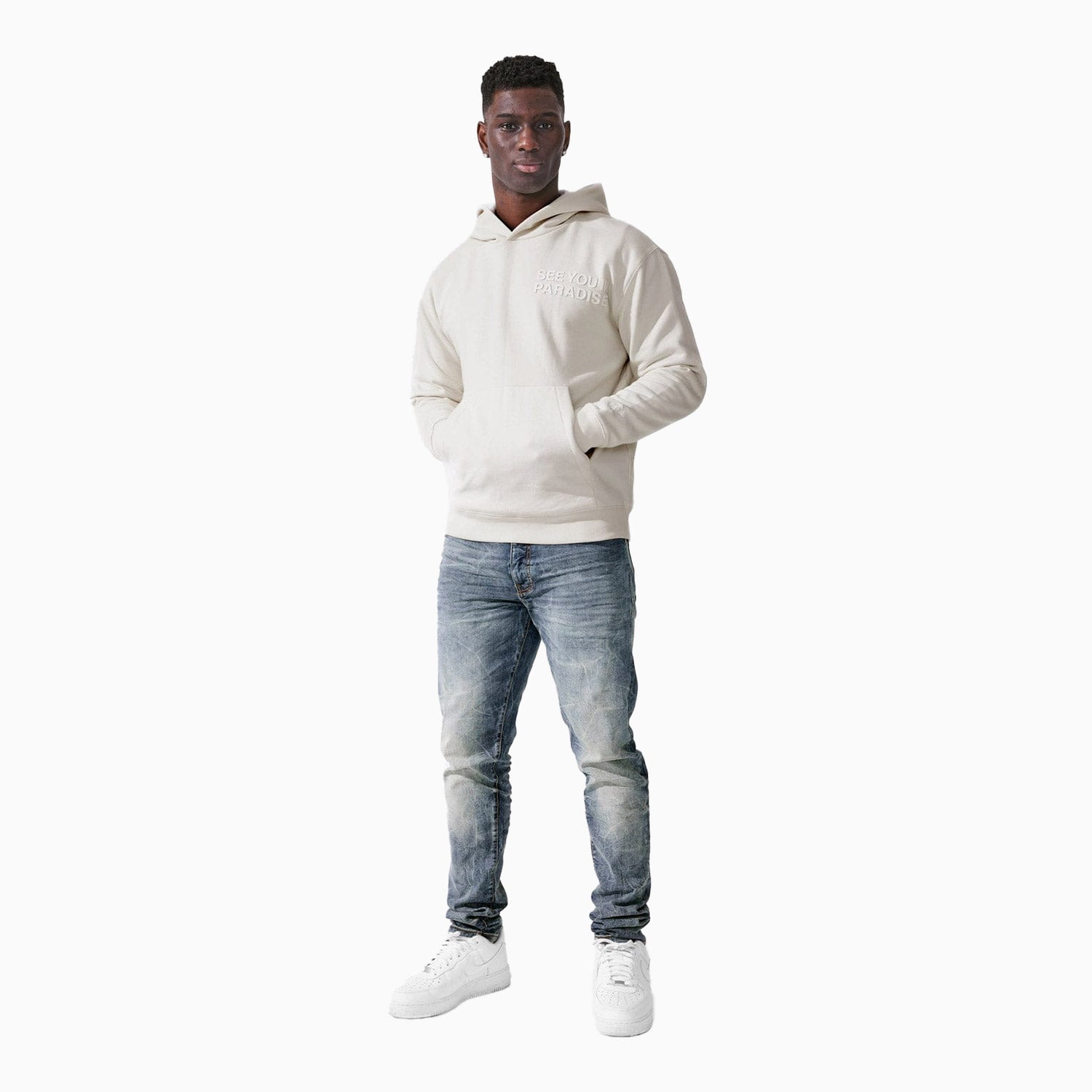 Men's Paradise Tonal Pull Over Hoodie