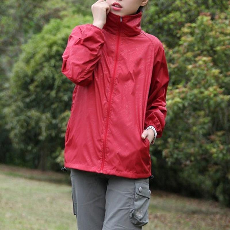 Men's Quick Dry Skin Ultra-Light Casual Windbreaker Waterproof Jackets