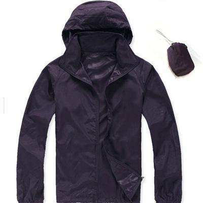 Men's Quick Dry Skin Ultra-Light Casual Windbreaker Waterproof Jackets