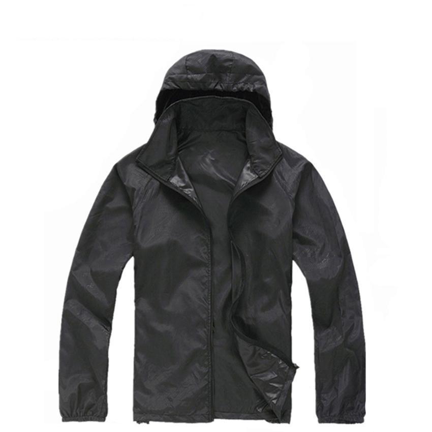 Men's Quick Dry Skin Ultra-Light Casual Windbreaker Waterproof Jackets