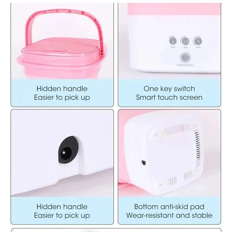 Mini Folding Washing Machine For Clothes With Bucket Washing EJ-80022