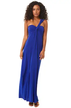 Misa - Thora Dress - Cobalt Blue Venezia