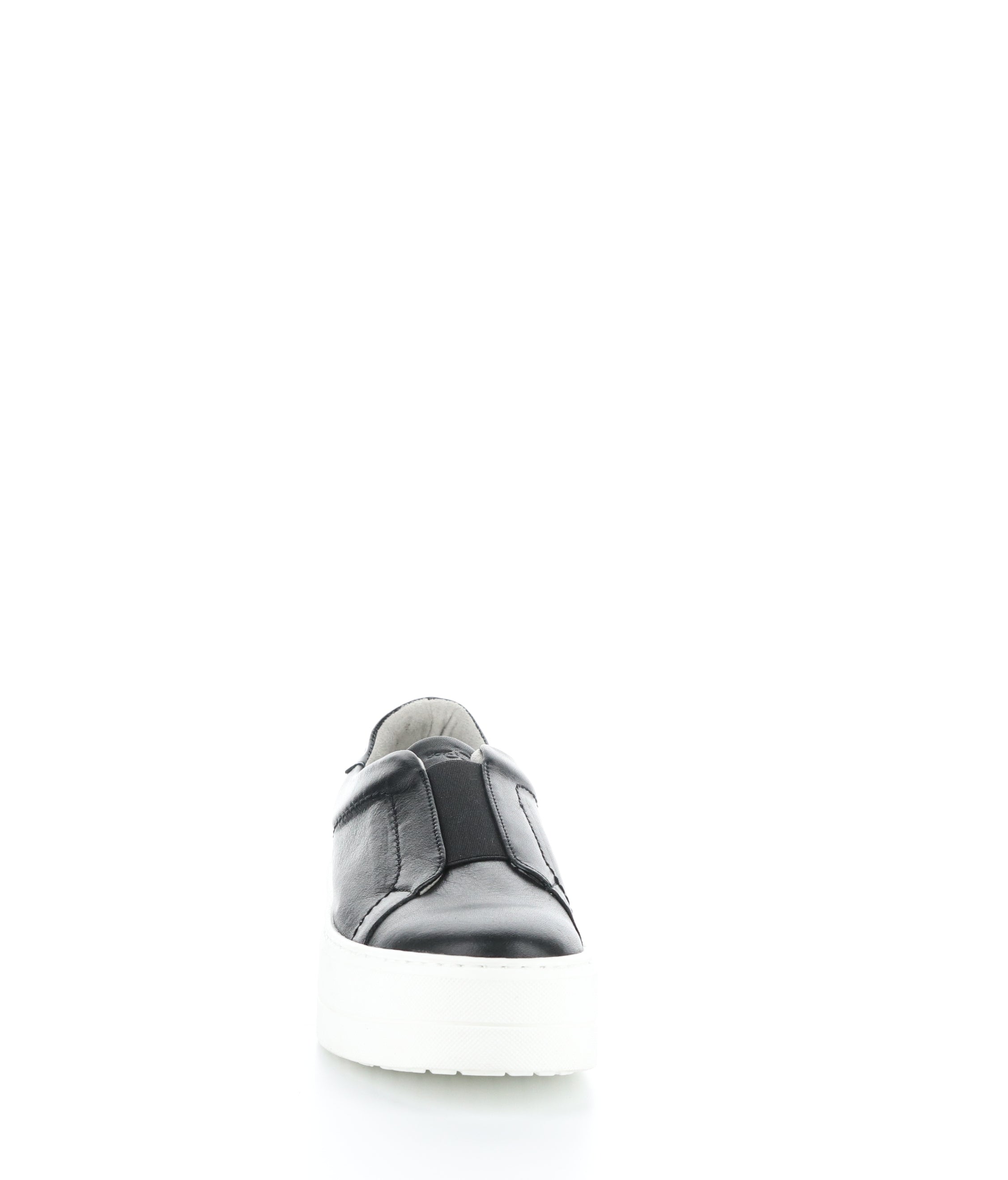 MONA BLACK Elasticated Shoes