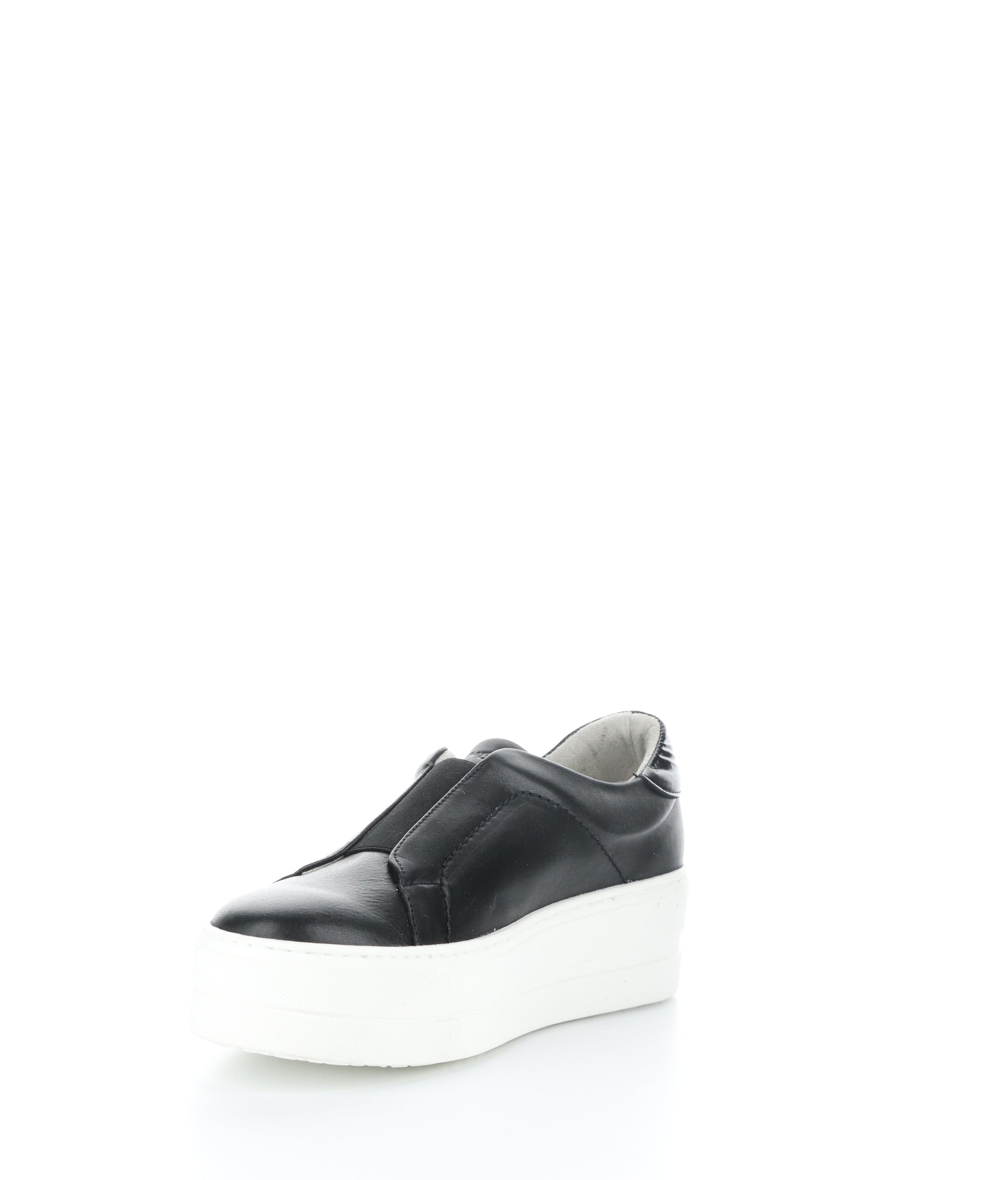 MONA BLACK Elasticated Shoes