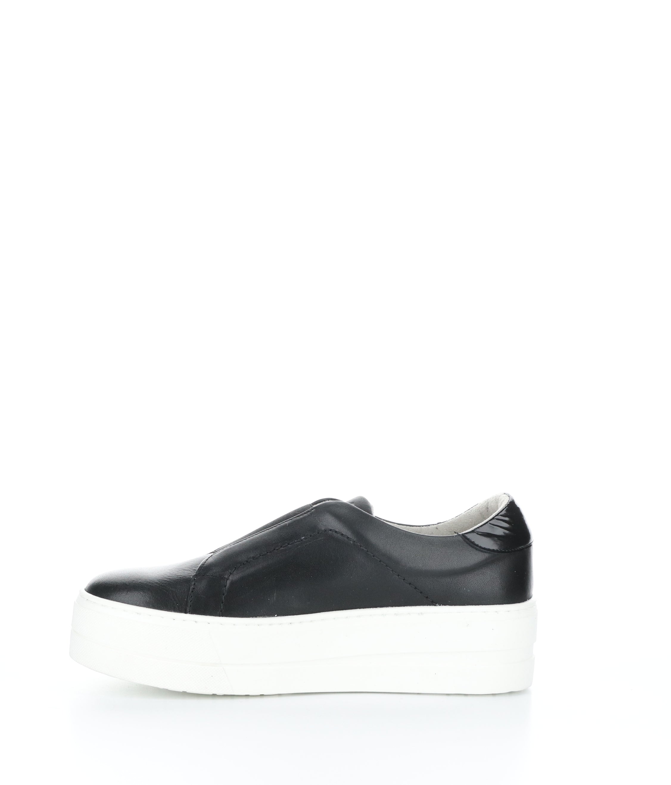 MONA BLACK Elasticated Shoes