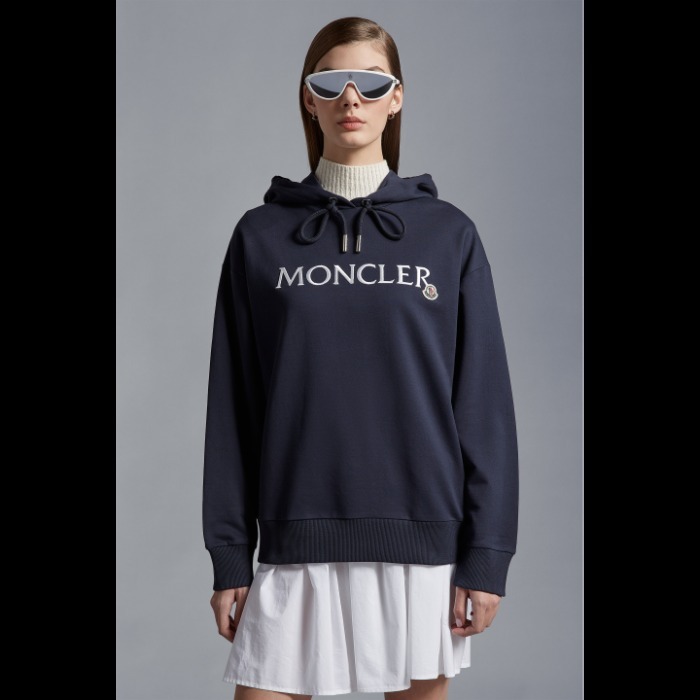 MONCLER  |Embroidered Logo Hoodie