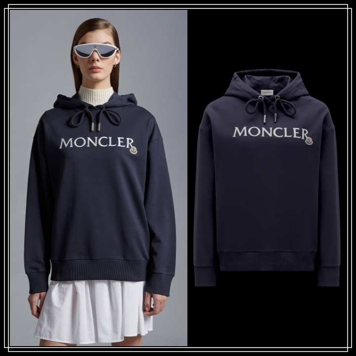 MONCLER  |Embroidered Logo Hoodie