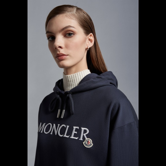 MONCLER  |Embroidered Logo Hoodie