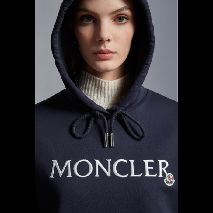 MONCLER  |Embroidered Logo Hoodie