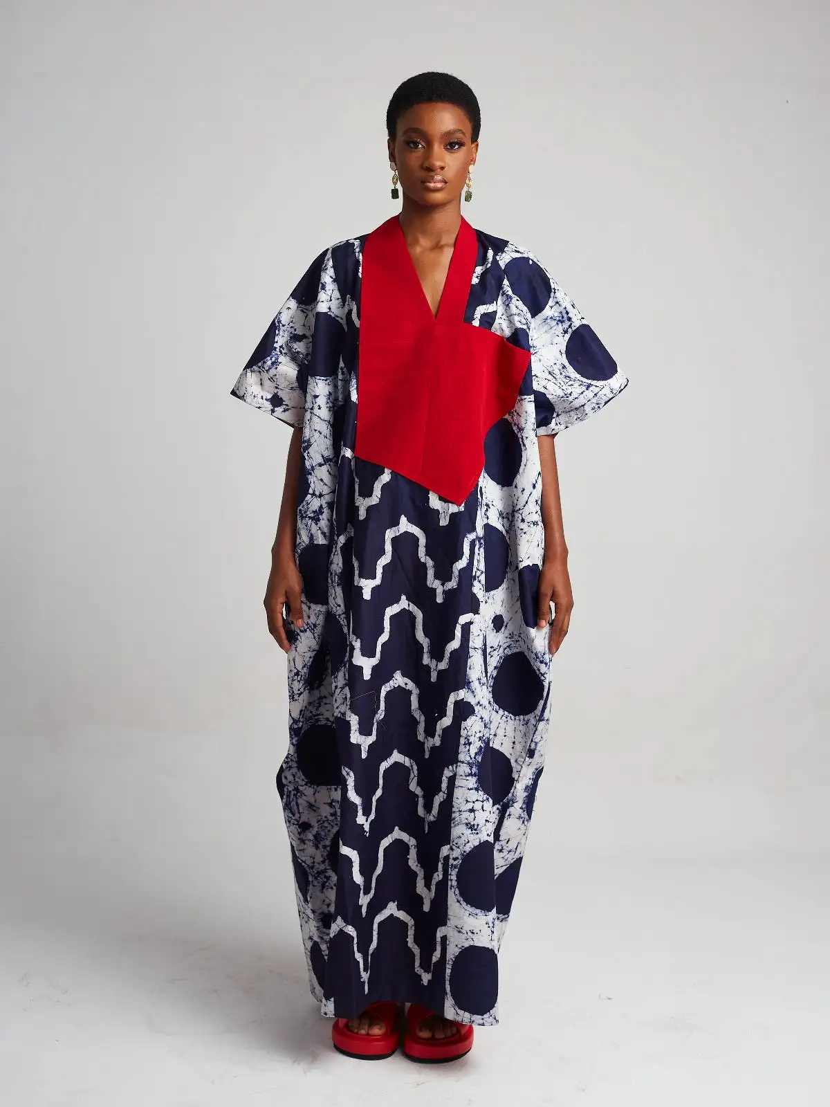 Navy Cotonou Dress